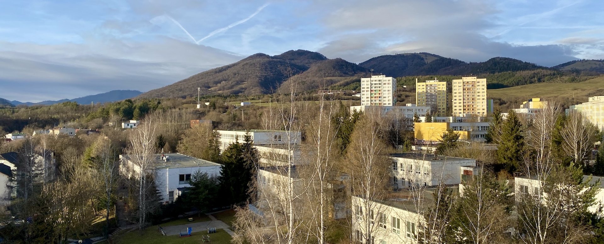 Výhľad z bytu