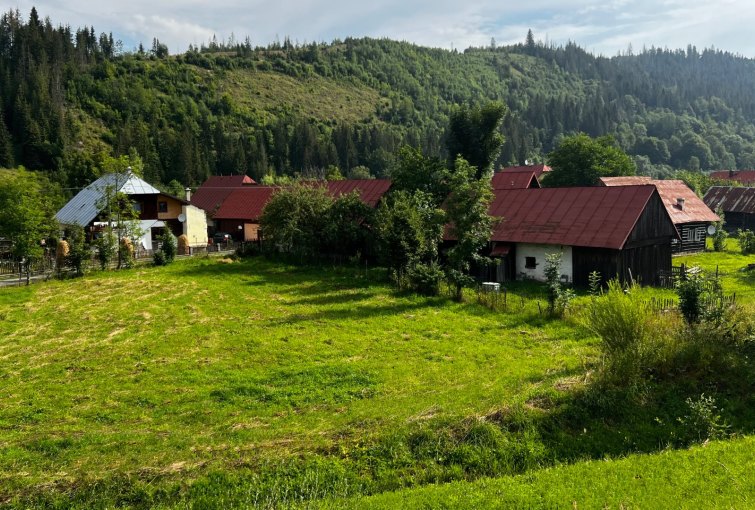 Pohľad na pozemok v Novej Bystrici